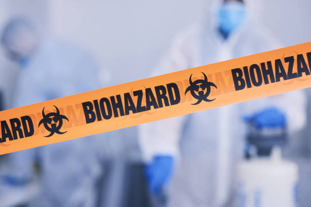 Professional Biohazard technician working in Stone Mountain, GA